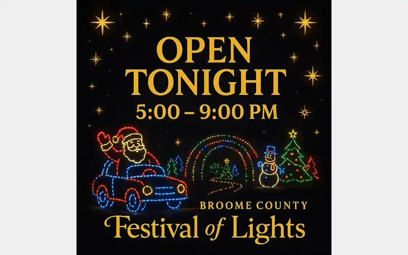 Festival of Lights returns to Otsiningo Park