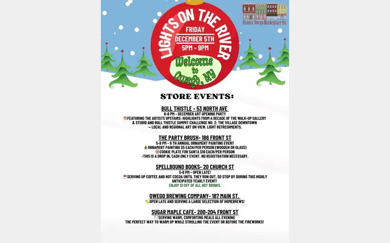 Lights on the River returns to Owego on Friday