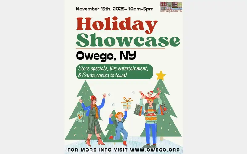 Holiday Showcase returns to Owego on Saturday