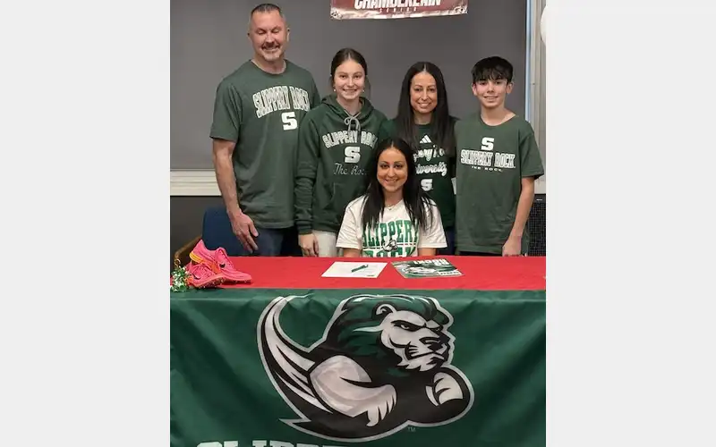 Waverly’s Chamberlain signs to run at Slippery Rock