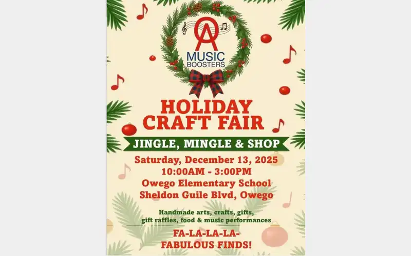 OA Music Boosters holding Holiday Craft Fair this weekend