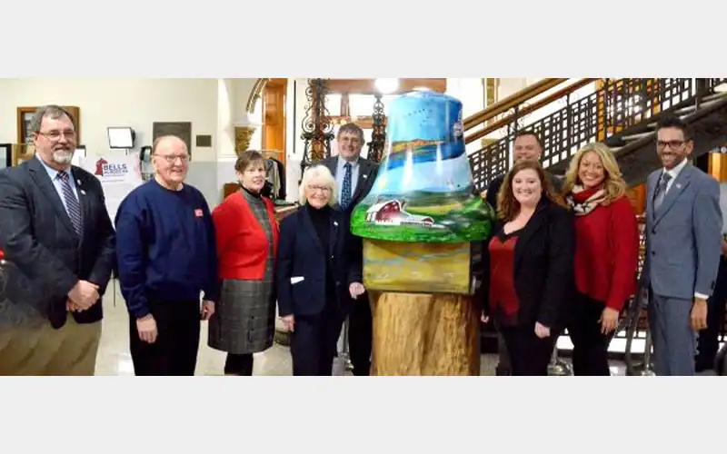 Bradford County unveils Liberty Bell sculpture for America 250