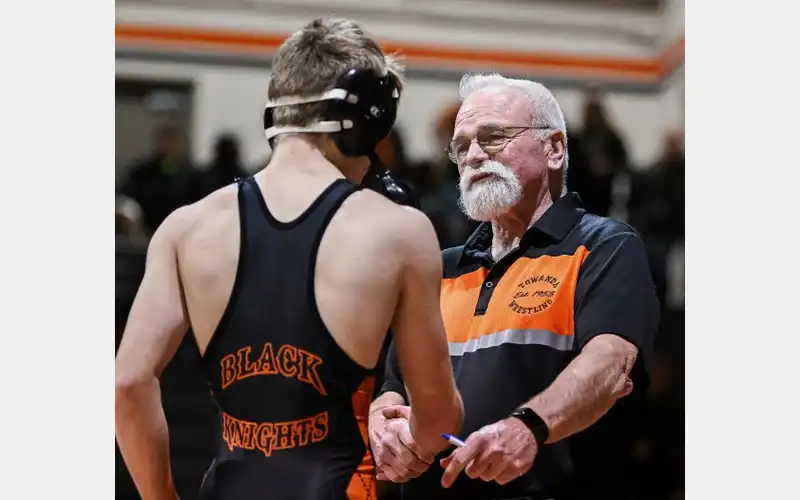 Towanda coach Sexton ties PIAA wrestling wins record, chance to break mark on Tuesday