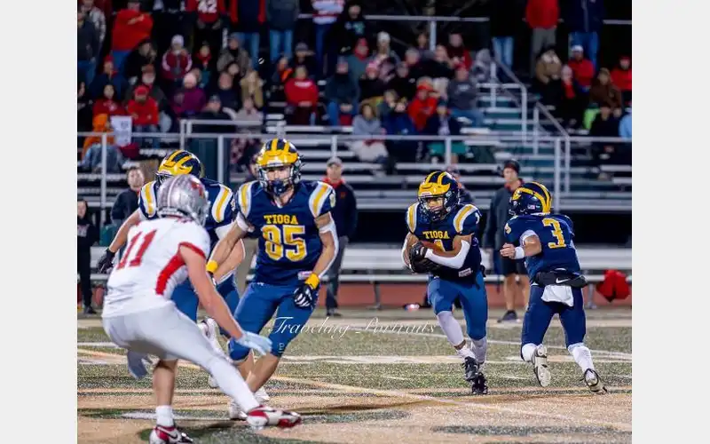 LISTEN LIVE: Tioga Tigers to play for state title at 3 pm today!