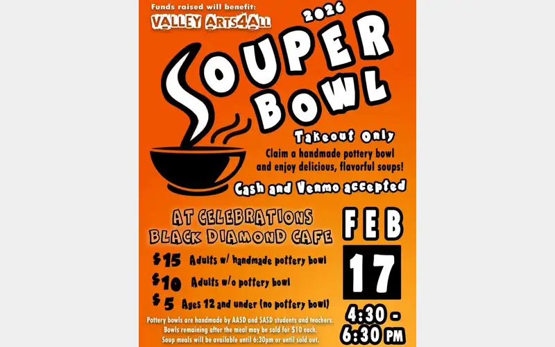 Valley Arts4All Souper Bowl set for next week