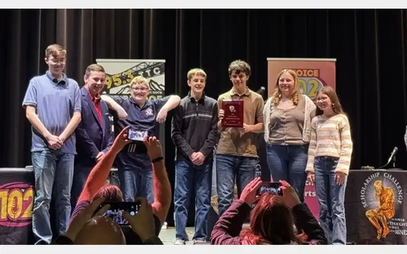 Sayre wins Middle School Scholarship Challenge