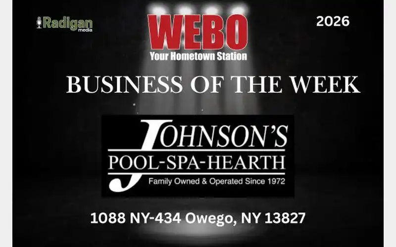 Johnson’s Pools and Spas named WEBO Business of the Week