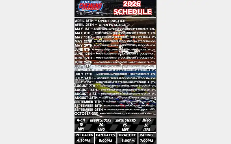 Racing to return to Chemung Speedrome in 2026