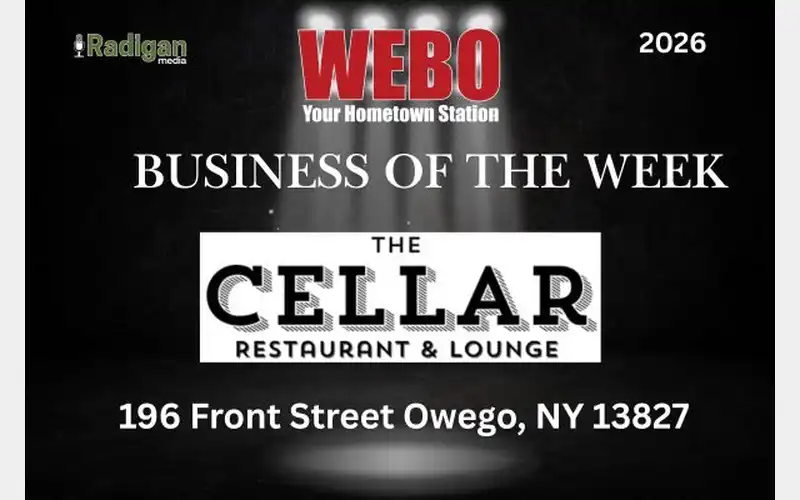 The Cellar Restaurant named WEBO Business of the Week