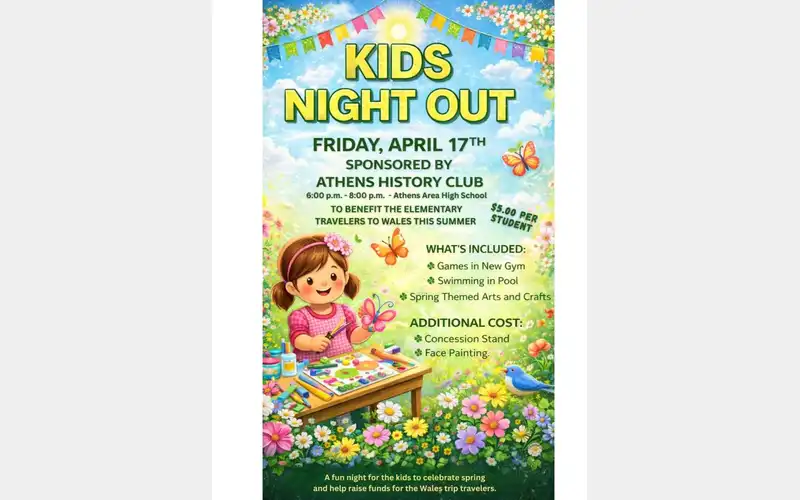 Athens High School History Club helps 5th Grade group prepare for Wales exchange; fundraiser set for Friday