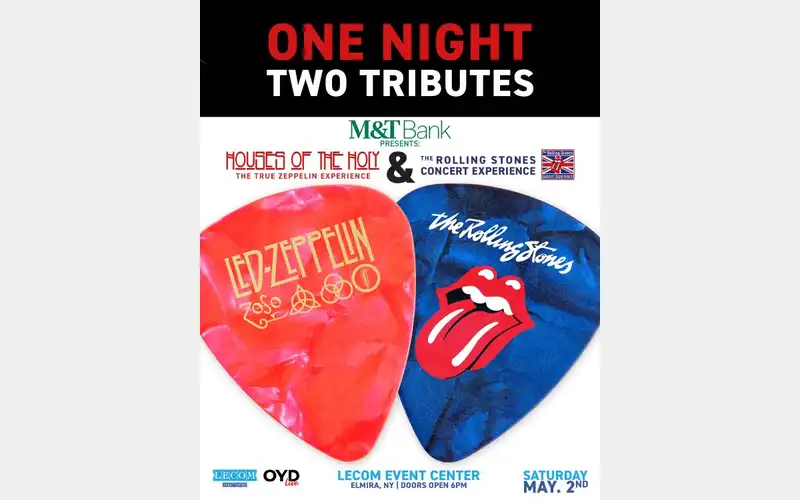 Led Zeppelin, Rolling Stone tribute bands coming to LECOM Event Center