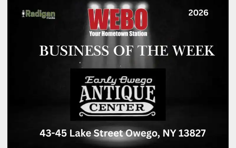 Early Owego Antique Center named WEBO Business of the Week