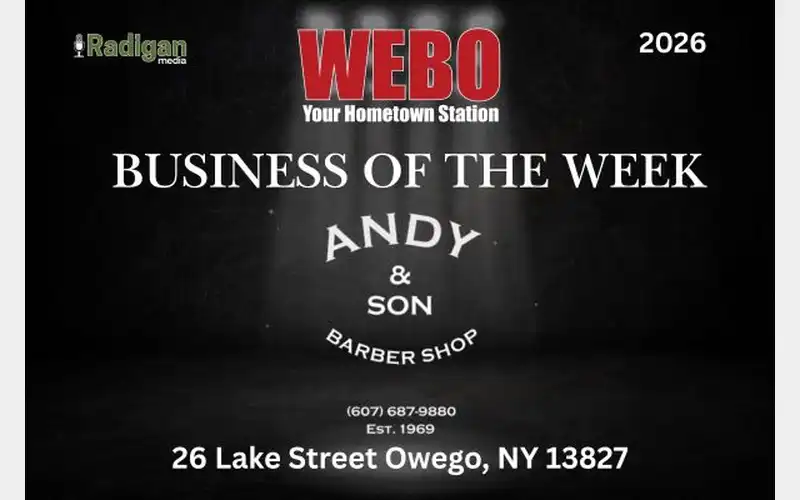 Andy and Son Barbershop named WEBO Business of the Week