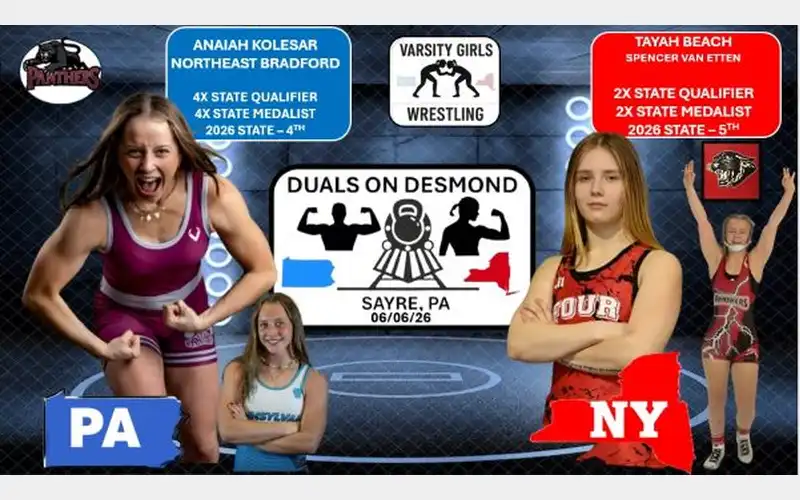 Duals on Desmond returns to Sayre next weekend