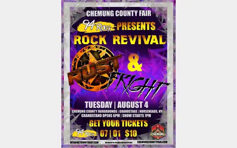 Rock Revival coming to the Chemung County Fair