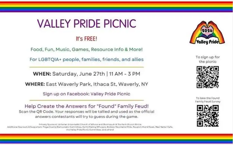 Second annual Valley Pride Picnic set for next weekend