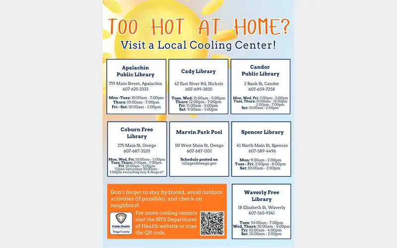 Extreme heat watch for Twin Tiers from Wednesday morning through Friday evening