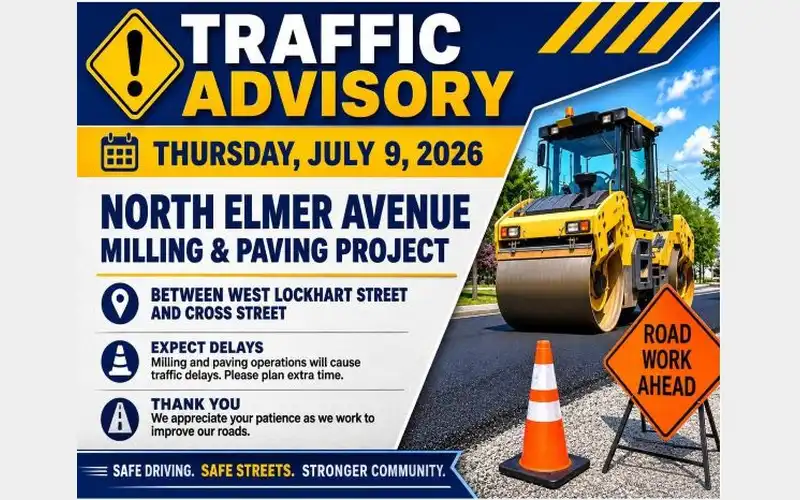 Paving project set for Thursday in Sayre