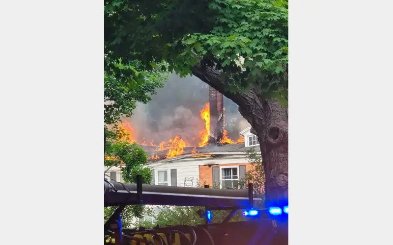 Fire destroys house in Apalachin